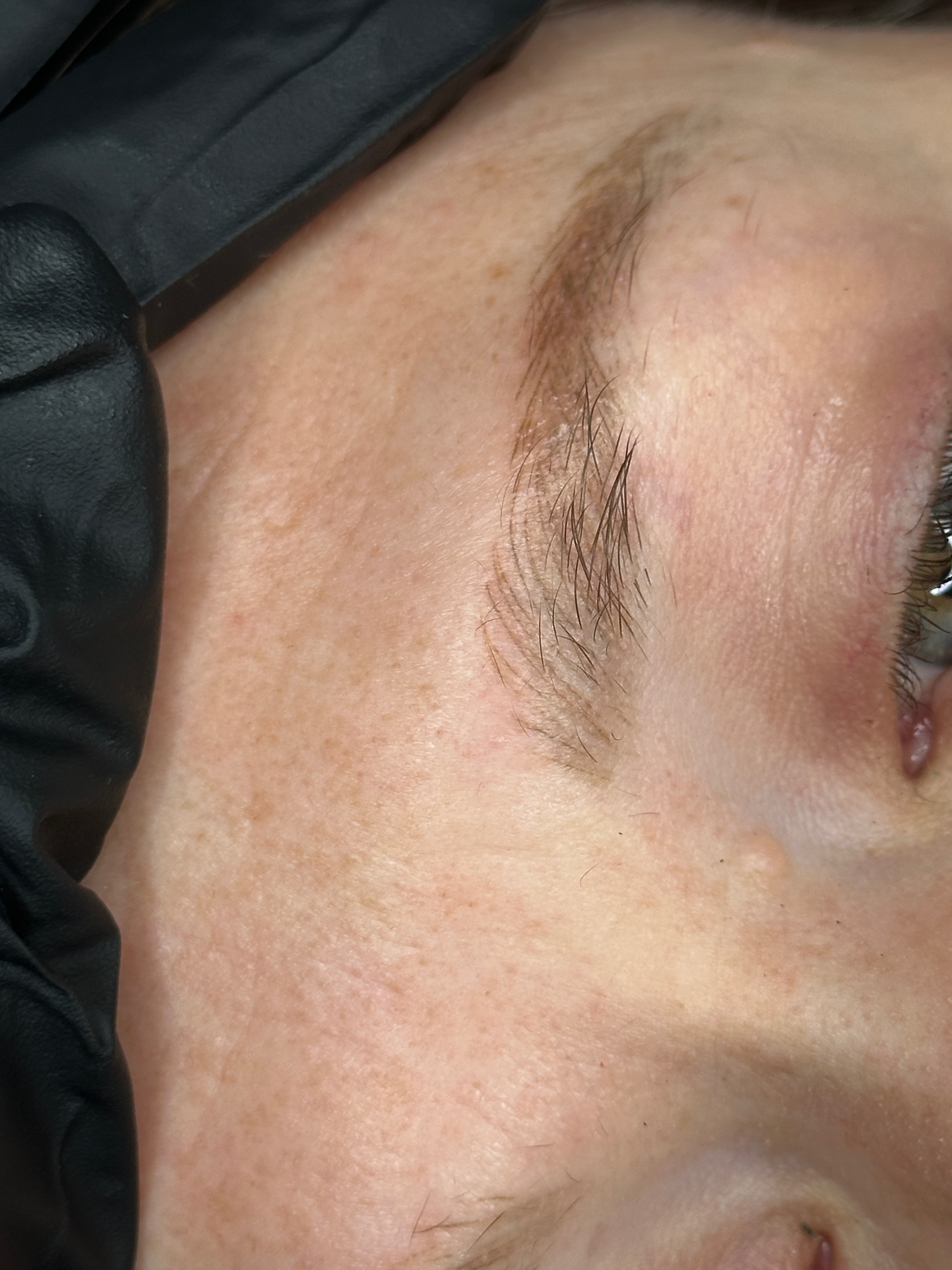 Healed nano brows mature skin Lisbon — Browboutique
