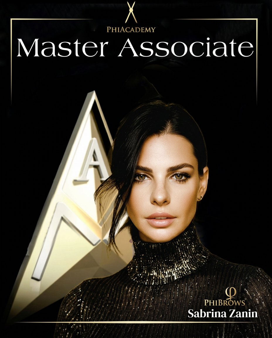 Sabrina Zanin — best microblading artist Lisbon, PhiBrows Master Associate